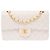 Borsa CHANEL Timeless/Classique in Pelle Bianca - 103866 Bianco - vista 3