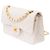 Borsa CHANEL Timeless/Classique in Pelle Bianca - 103866 Bianco - vista 5