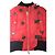 Dsquared2 Misty Mountains Rote Daunen-Bomberjacke - Ansicht 8