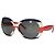 Dolce & Gabbana D&G 8058 Occhiali da sole oversize righe nautiche Bianco Rosso Blu - vista 2