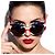 Dolce & Gabbana D&G 8058 Occhiali da sole oversize righe nautiche Bianco Rosso Blu - vista 3