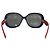 Dolce & Gabbana D&G 8058 Occhiali da sole oversize righe nautiche Bianco Rosso Blu - vista 4