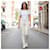 Balmain Jeans Moto Biker Off-White Blanco - vista 4