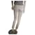 Balmain Jeans Moto Biker Off-White Blanco - vista 5