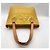 Louis Vuitton Houston Borsa in Vernice Gialla Giallo - vista 3
