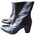 Free Lance Robertot Botines de cuero negro