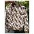 Giacca The North Face x Gucci Monogram Marrone Bianco Rosso Verde Giallo - vista 9