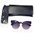 Occhiali da sole Moschino Cat Eye Blu Porpora