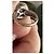 Anello Mauboussin Perla Grigia e Diamanti Bianco Grigio Silver hardware - vista 4