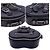 Balenciaga Portagioielli Le Cagole Heart Pouch in pelle nera Nero - vista 4
