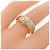 Autre Marque Ginza Tanaka Au750 Platin Diamantring Golden - Ansicht 5