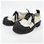 Scarpe Marni DADA DERBY Nero Bianco - vista 3
