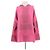 Autre Marque KUJTEN Mehrfarbiger Kaschmirpullover in Rosa Pink