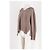 Autre Marque Brauner Kaschmirpullover - Ansicht 4