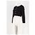Autre Marque SLEEPER Cardigan gerade schwarz Viscose XS - Ansicht 4