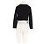 Autre Marque SLEEPER Cardigan gerade schwarz Viscose XS - Ansicht 6