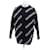 Balenciaga Marineblauer Pullover mit Logo