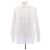 Céline Camicia bianca con volant Bianco