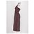 Autre Marque Abito in cotone bordeaux DL1961 Bordò - vista 5