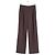 Theory Pantalones de lana marrón Castaño