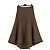 Autre Marque Falda midi marrón THE FRANKIE SHOP Castaño