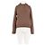 Autre Marque Jersey de lana marrón ALIGNE Castaño