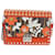 PRADA Shoulder Bag Leather Orange Silver - vista 13