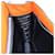 PRADA Shoulder Bag Leather Orange Silver - vista 23