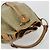 Céline CELINE Macadam Canvas Hand Bag PVC Beige Gold - vista 6