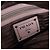 PRADA Gathered Hand Bag Leather 2way Pink Silver - vista 24