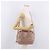 PRADA Gathered Hand Bag Leather 2way Pink Silver - vista 29