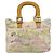 FENDI Hand Bag Canvas Beige Gold - vista 13