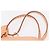 FENDI Celeria Hand Bag Leather With Pouch Orange Gold - vista 14