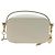 PRADA Chain Shoulder Mini Bag Safiano leather White Gold - vista 2