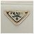 PRADA Chain Shoulder Mini Bag Safiano leather White Gold - vista 23
