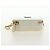 PRADA Chain Shoulder Mini Bag Safiano leather White Gold - vista 5