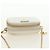PRADA Chain Shoulder Mini Bag Safiano leather White Gold - vista 6