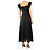 Zimmermann Schwarzes Leinen-Midikleid - Größe UK 10 - Ansicht 2