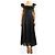 Zimmermann Schwarzes Leinen-Midikleid - Größe UK 10 - Ansicht 3
