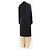 Joseph Vestido camisero de crepé negro - size UK 12 - vista 2