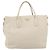 PRADA Hand Bag Vittero Dino Leather 2way White Gold - vista 13