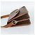 Céline CELINE Macadam Shoulder Bag PVC Leather Brown Gold - vista 3
