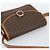 Céline CELINE Macadam Shoulder Bag PVC Leather Brown Gold - vista 6