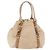 PRADA Tote Bag Leather 2way Beige Gold - vista 13