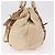 PRADA Tote Bag Leather 2way Beige Gold - vista 4
