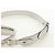 PRADA Hand Bag Leather 2way White Silver - vista 16