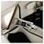 PRADA Hand Bag Leather 2way White Silver - vista 28