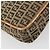 FENDI Zucchino Canvas Shoulder Bag Beige - vista 16