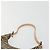 FENDI Zucchino Canvas Shoulder Bag Beige - vista 8