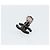 CHANEL COCO Mark Earring Metal Black CC - vista 10